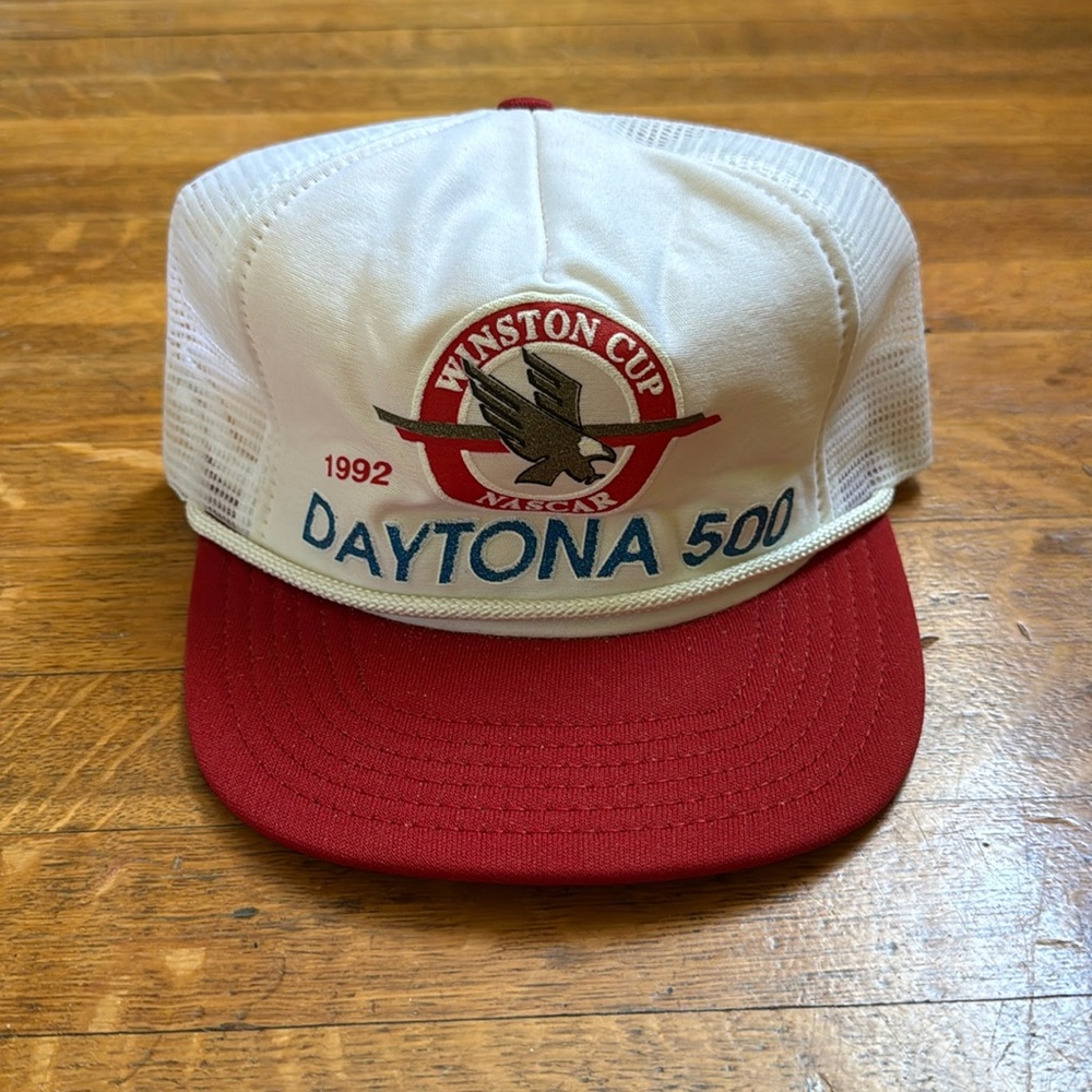Vintage Daytona 500 Winston Cup Snapnack / 1992 / Nascar / Trucker Style